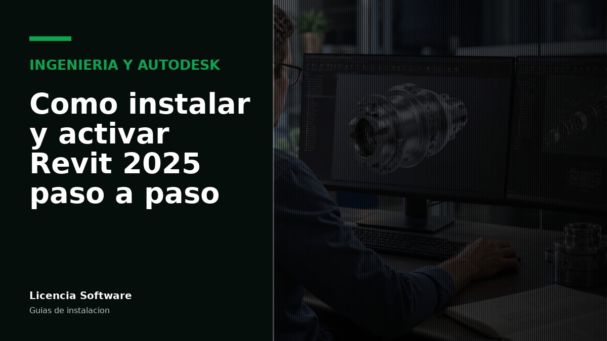 Cómo instalar y activar Revit 2025 paso a paso