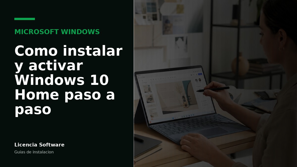 Cómo instalar y activar Windows 10 Home paso a paso