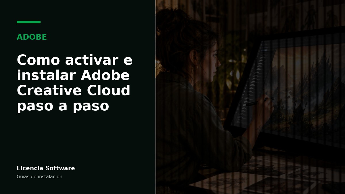 Cómo activar e instalar Adobe Creative Cloud paso a paso