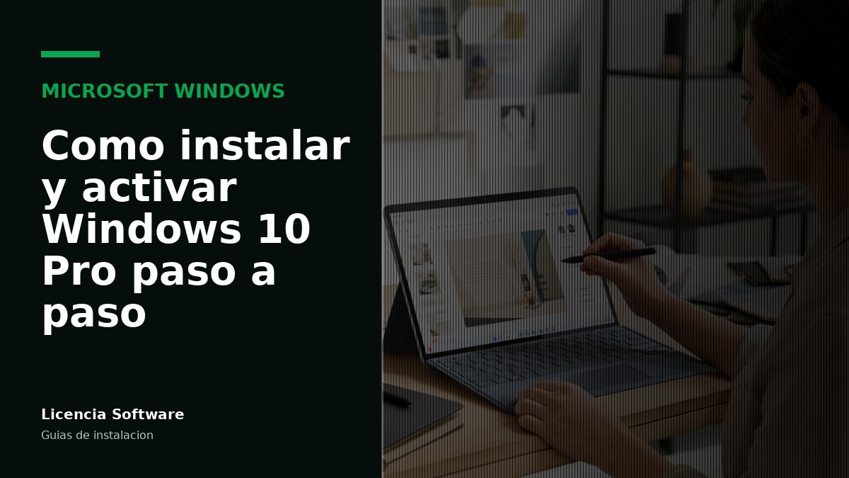 Cómo instalar y activar Windows 10 Pro paso a paso