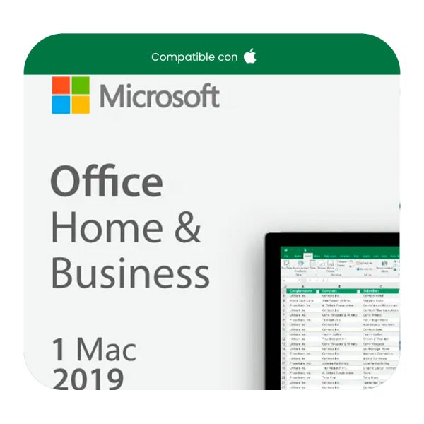 Licencia Office Mac 2019 Home and Business