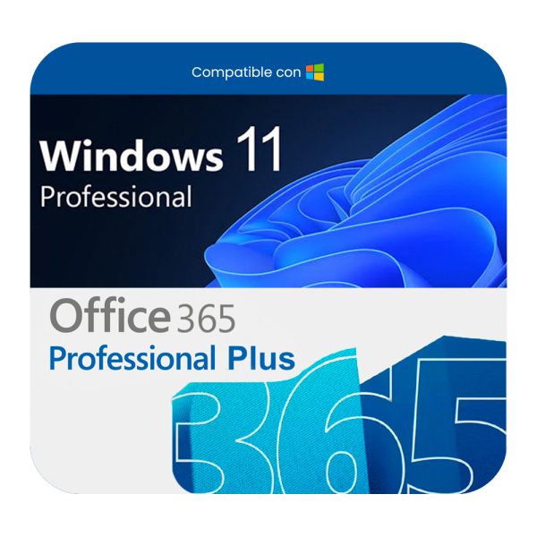 Windows 11 Pro + Office 365 (cuenta)
