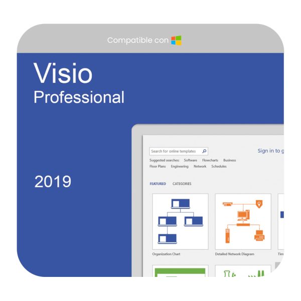 Licencia Microsoft Visio 2019