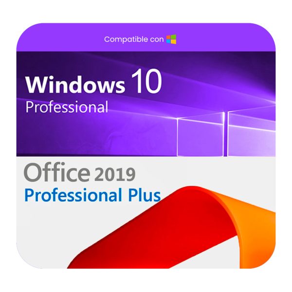 Windows 10 Pro + Office 2019 Pro
